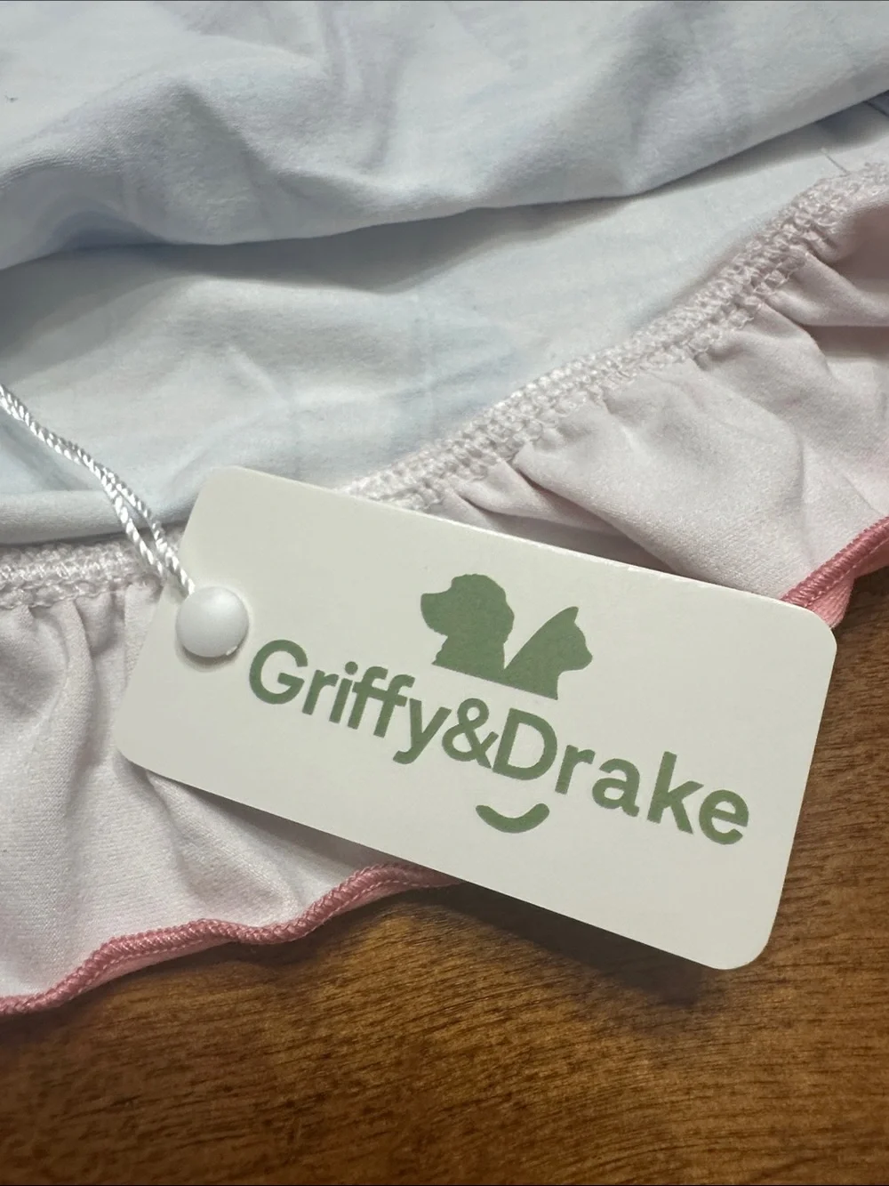 Griffy & Drake Sailboat Ruffle Dog Shirt 2XL